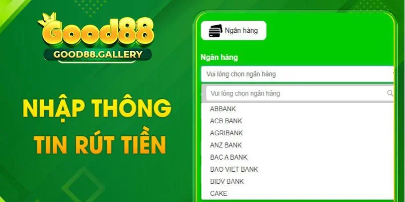 Rút tiền trên mobile có đa dạng các phương thức